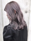 ラベンダーグレージュ [くびれヘア メルティーカラー]原宿表参道