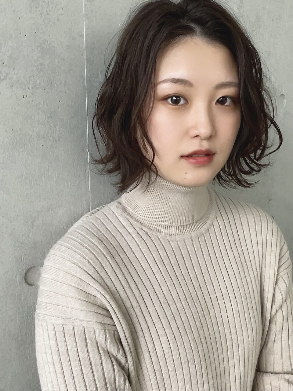 大人可愛いボブミディ