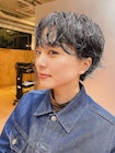 マッシュショート　パーマ