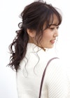 【fiorefined】ローポニーテールアレンジ