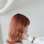 【色落ち後も綺麗持続】アプリコットオレンジ☆