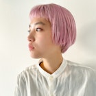 【AO】《ナチュラルストレートショートボブ》