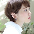 make's 厚めバング 耳かけマッシュショート/黒髪OK