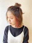 ハーフアップstyle/MARINA2