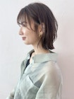 エアリー耳掛けボブ_ハイライトカラー_37770