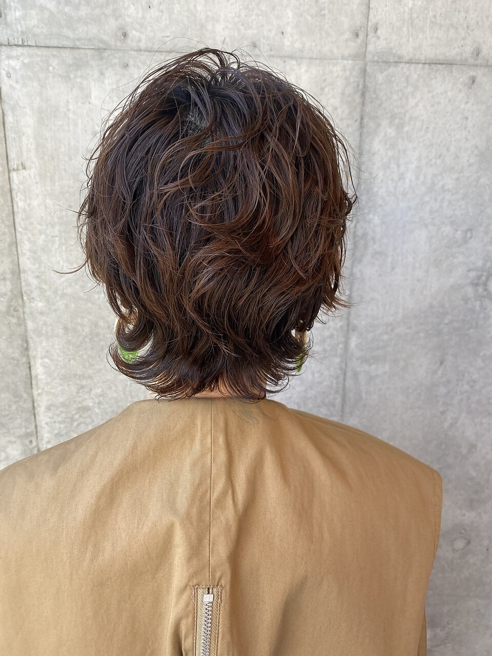 40代からのショートウルフ