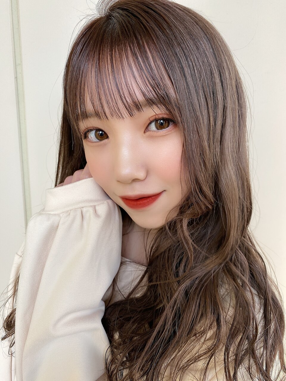 透け感たっぷりピンクグレージュ【担当橋本夢香】