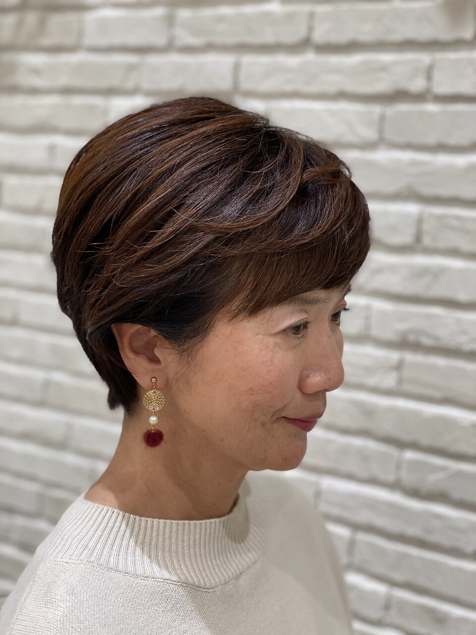 《HAIRZ》大岩真弓☆大人女性のエレガントショート(^^)