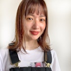 外ハネミディアム×オリーブベージュ ○堀越太真樹