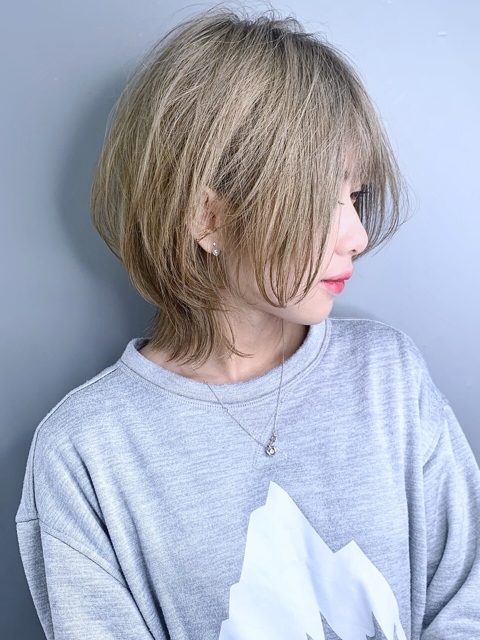 【morio池袋】可愛くて色気のあるマッシュウルフショート♪