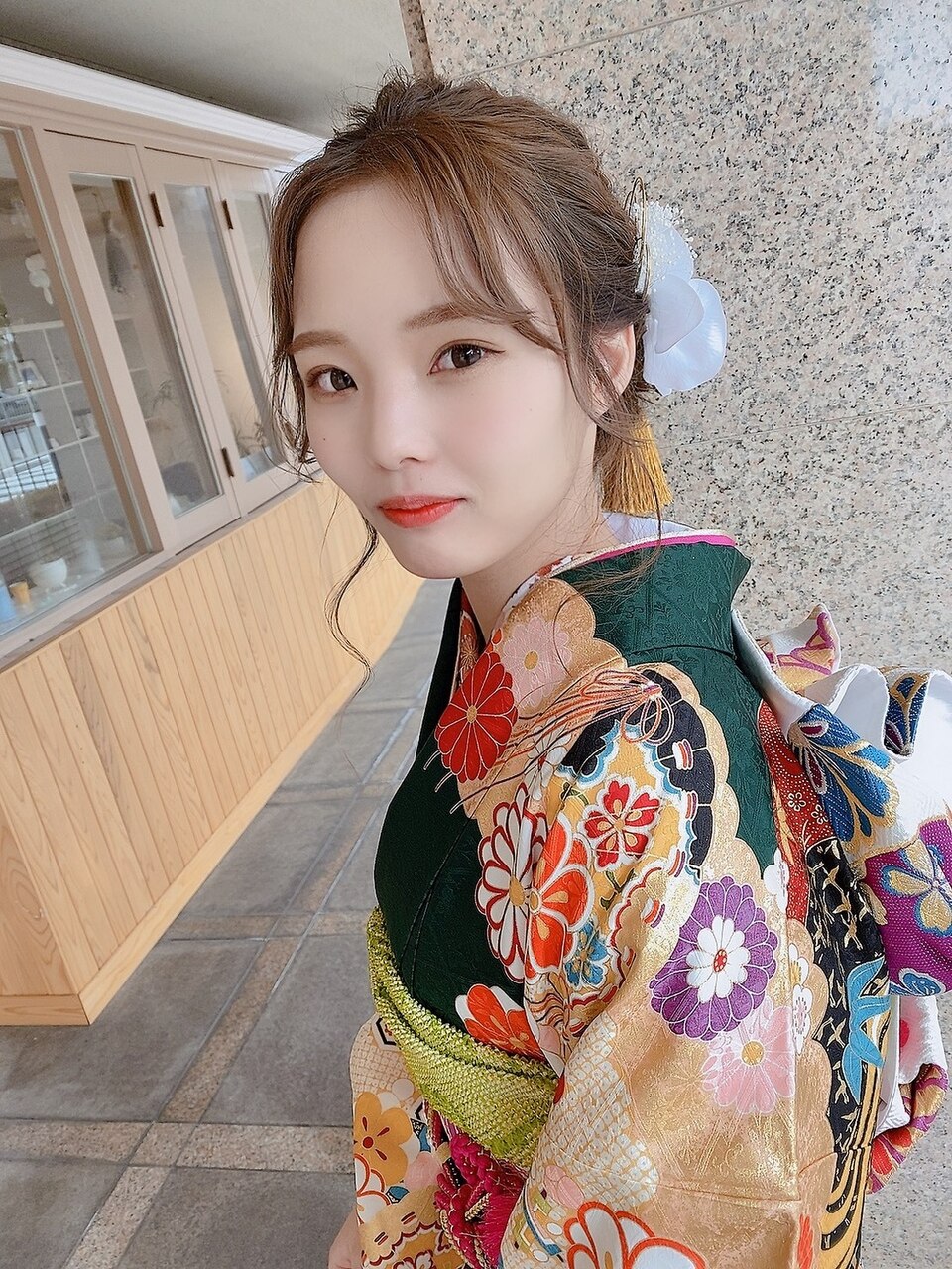 ヘアアップ、着付け