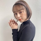 ボブ×カチューシャアレンジ◯