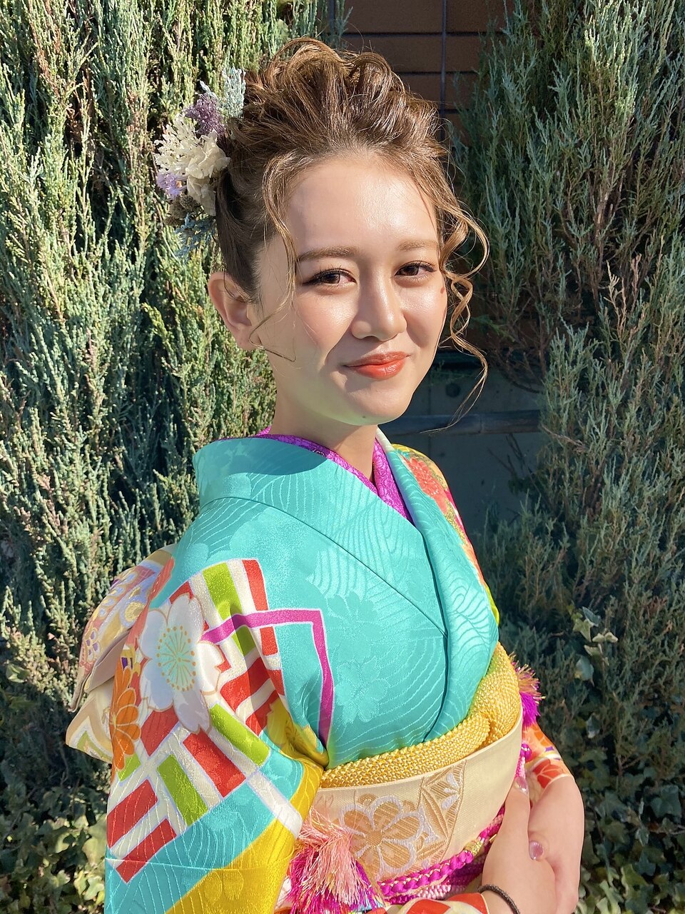 LA PENSEE beige藤満／成人式ヘアセット