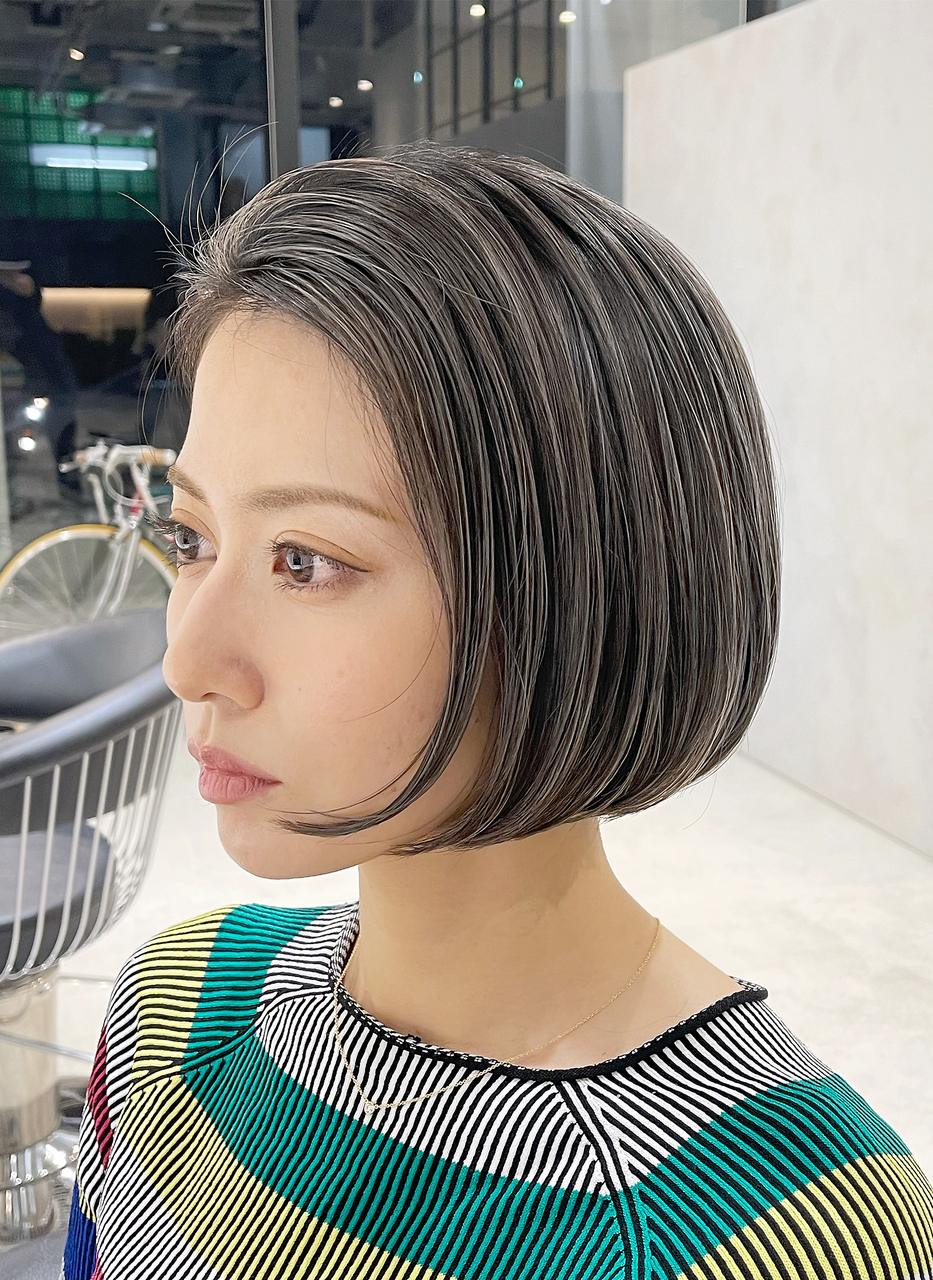 脱おかっぱヘア 黒髪ストレートボブで垢抜けスタイルを手に入れて ホットペッパービューティーマガジン