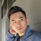 サイドパート×フェード×ポンパドール i0124