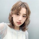 フレンチカジュアルくびレイヤーカーキベージュ美髪_37961