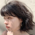 ニュアンスボブ_クールショートピンクベージュボブルフ_7837