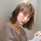 【Blanc/広島】外ハネ_切りっぱなし_ワンレンボブ