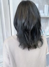 福山市ヘアカラー人気Caaryカーキグレージュ/オリーブアッシュ 