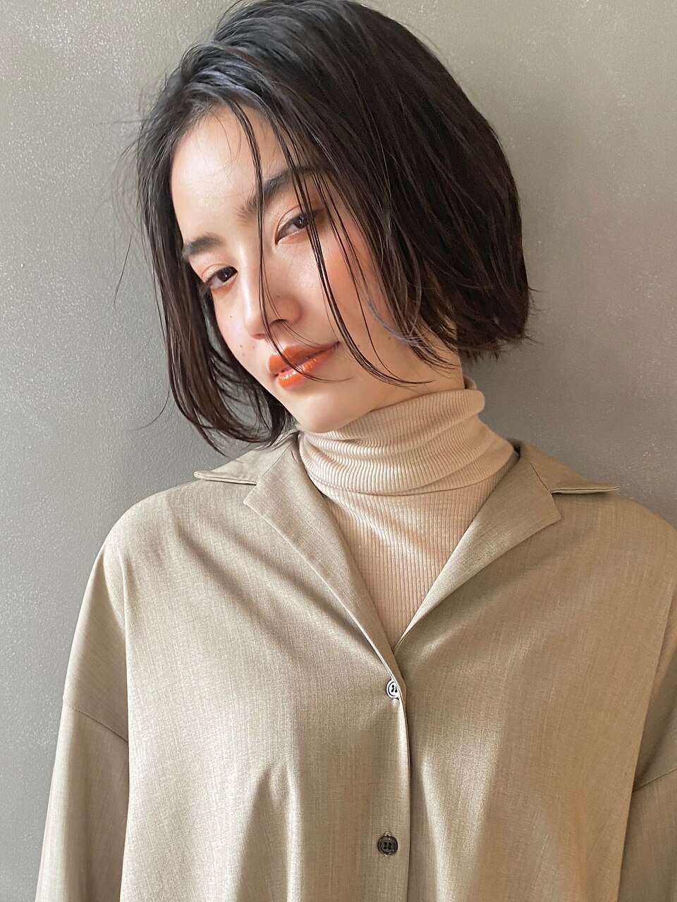 【PARK】くびれ小顔ショートボブ×大人フェザーカット