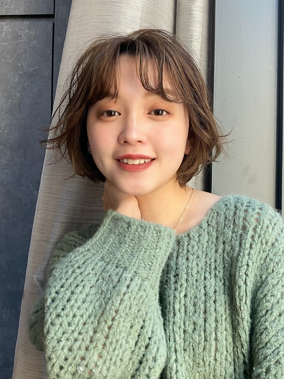 LIPPS銀座蓑田朝菜 横顔綺麗小顔スタイリング簡単再現ショート