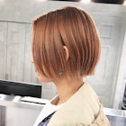 ペールピンクオレンジ×スリークボブ