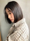 【Blanc/梅田】ダークアッシュ＿暗めカラー＿ボブak