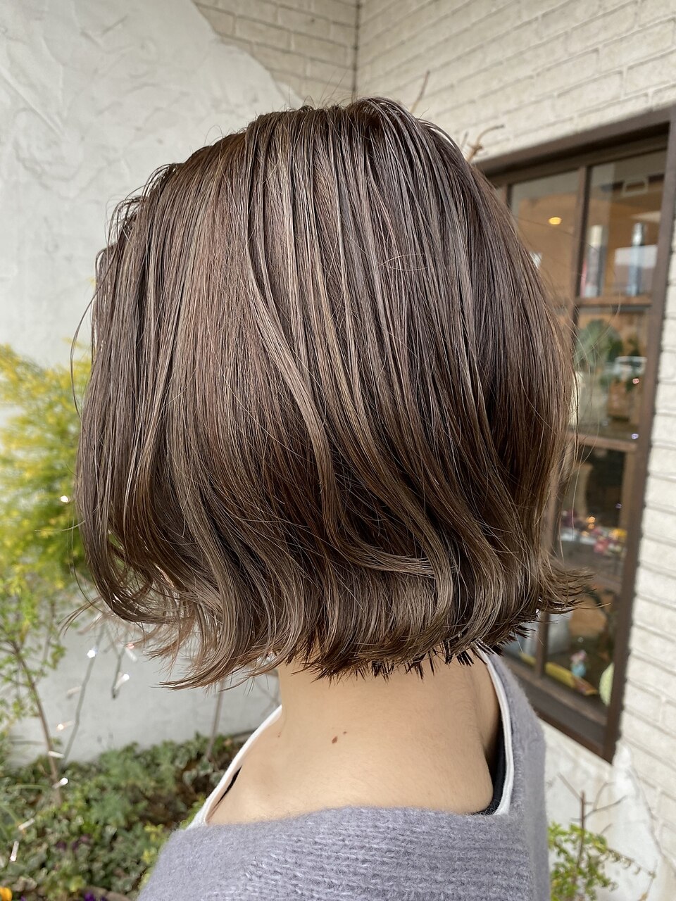 ミントベージュカラー