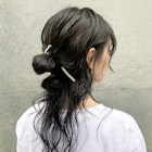 シニヨンアレンジ_エアリーミディショートパーマ_27840