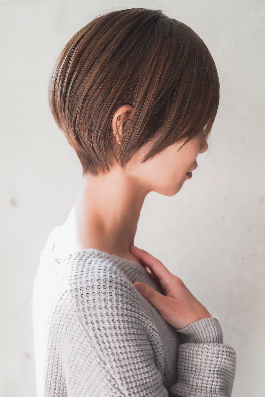 20代30代40代50代ひし形デジタルパーマエアリーミディ黒髪