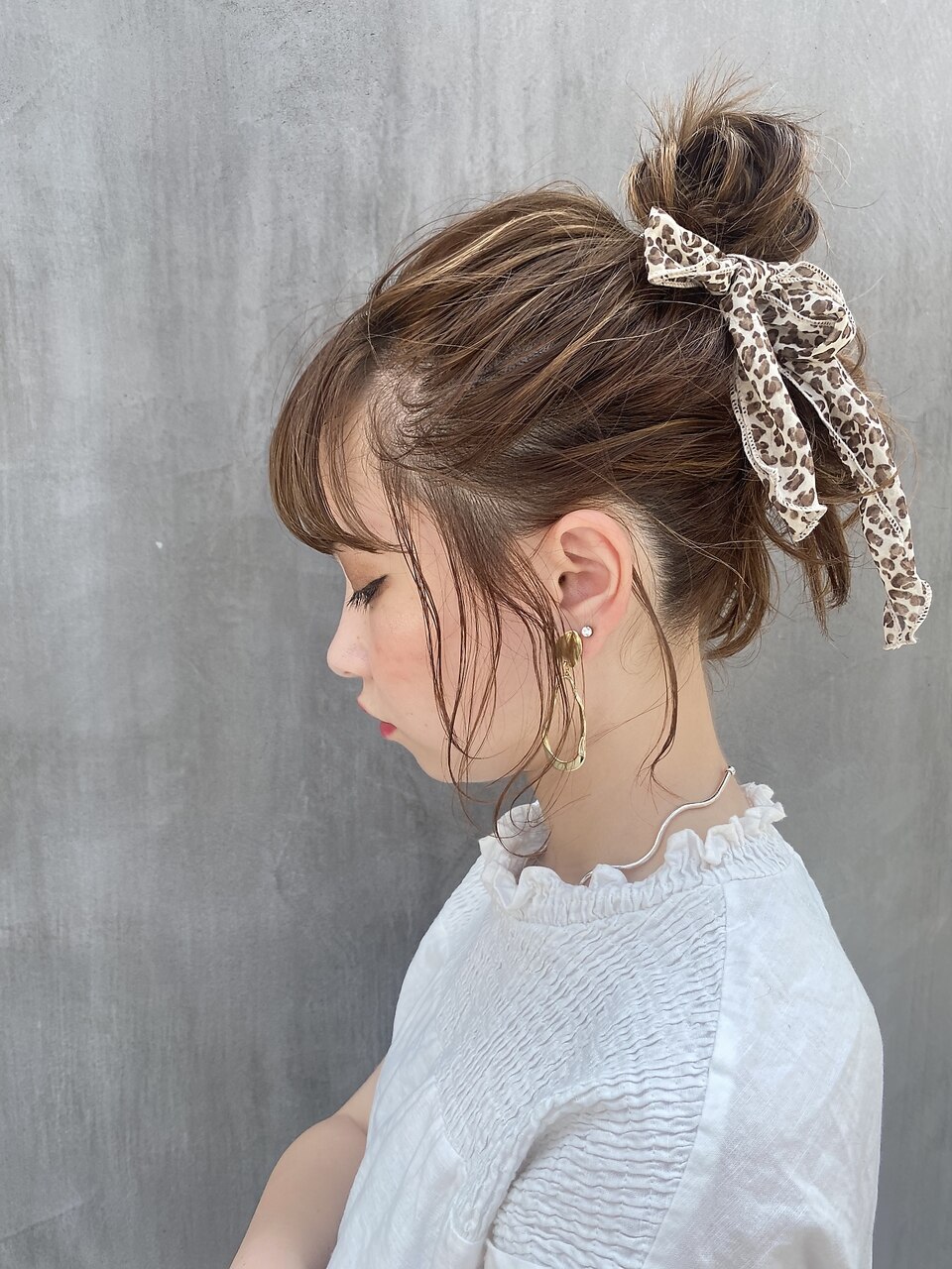 ヘアアレンジ　佐々木