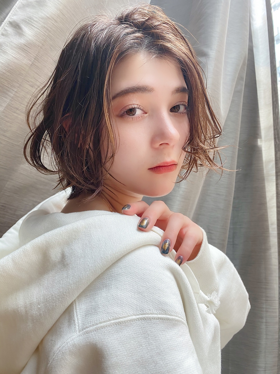 LIPPS銀座蓑田朝菜 横顔綺麗小顔スタイリング簡単再現ショート