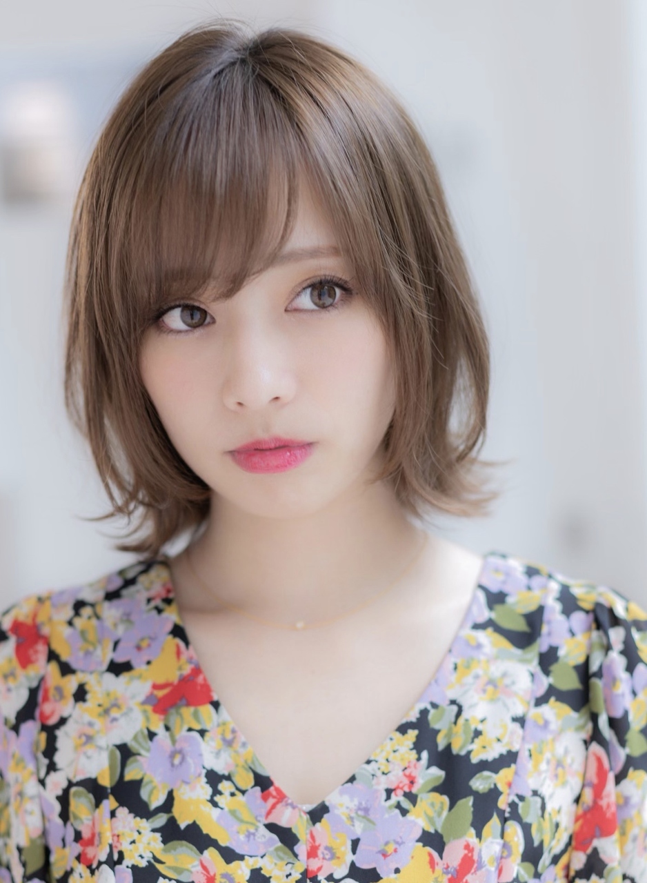 【Euphoria山村】大人可愛い小顔外ハネボブ＊ウルフボブ【銀座】