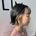 ブロンドインナーカラー