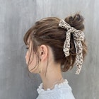 簡単ヘアアレンジ