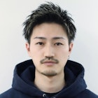 刈り上げツーブロックアップバング