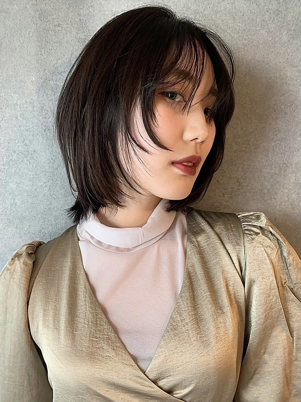【 ウルフボブ × フェイスレイヤー 】 浅野美紀
