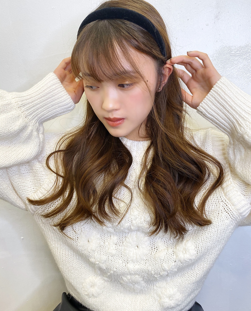 韓国ヨシンモリ×ベージュブラウン