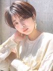 【志岐英恵】 思わず見惚れる ふんわりショートスタイル◎