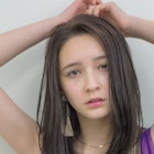 透明感ストレートロング【佐々木千紘】【romp恵比寿】