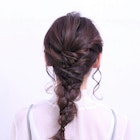 編みおろしアレンジ