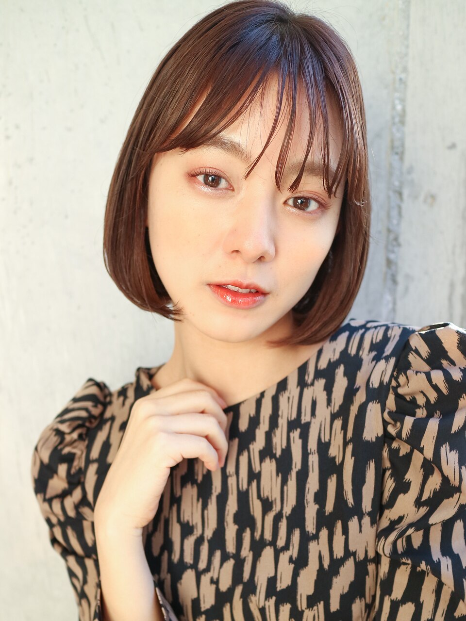 【DaVin中目黒】大人可愛い内巻きボブ　ココアブラウン