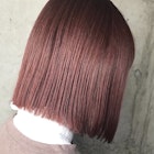 ブリーチ ボルドーカラー