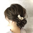 【大人アップ☆下めシニヨン】ウサミ