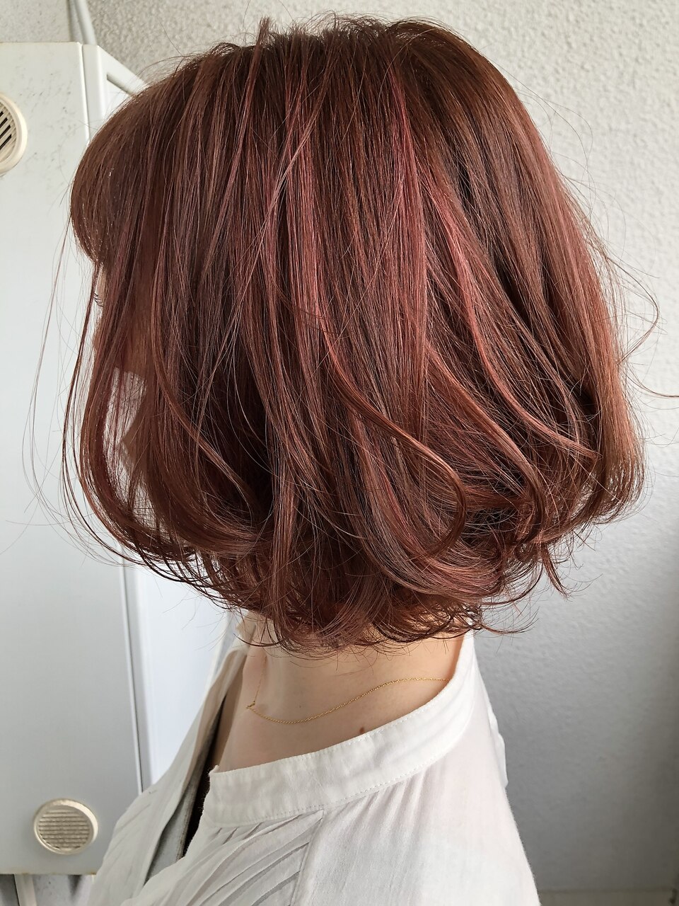 ブリーチなし☆やわらかく毛先が動くレイヤーボブ☆SE-JI