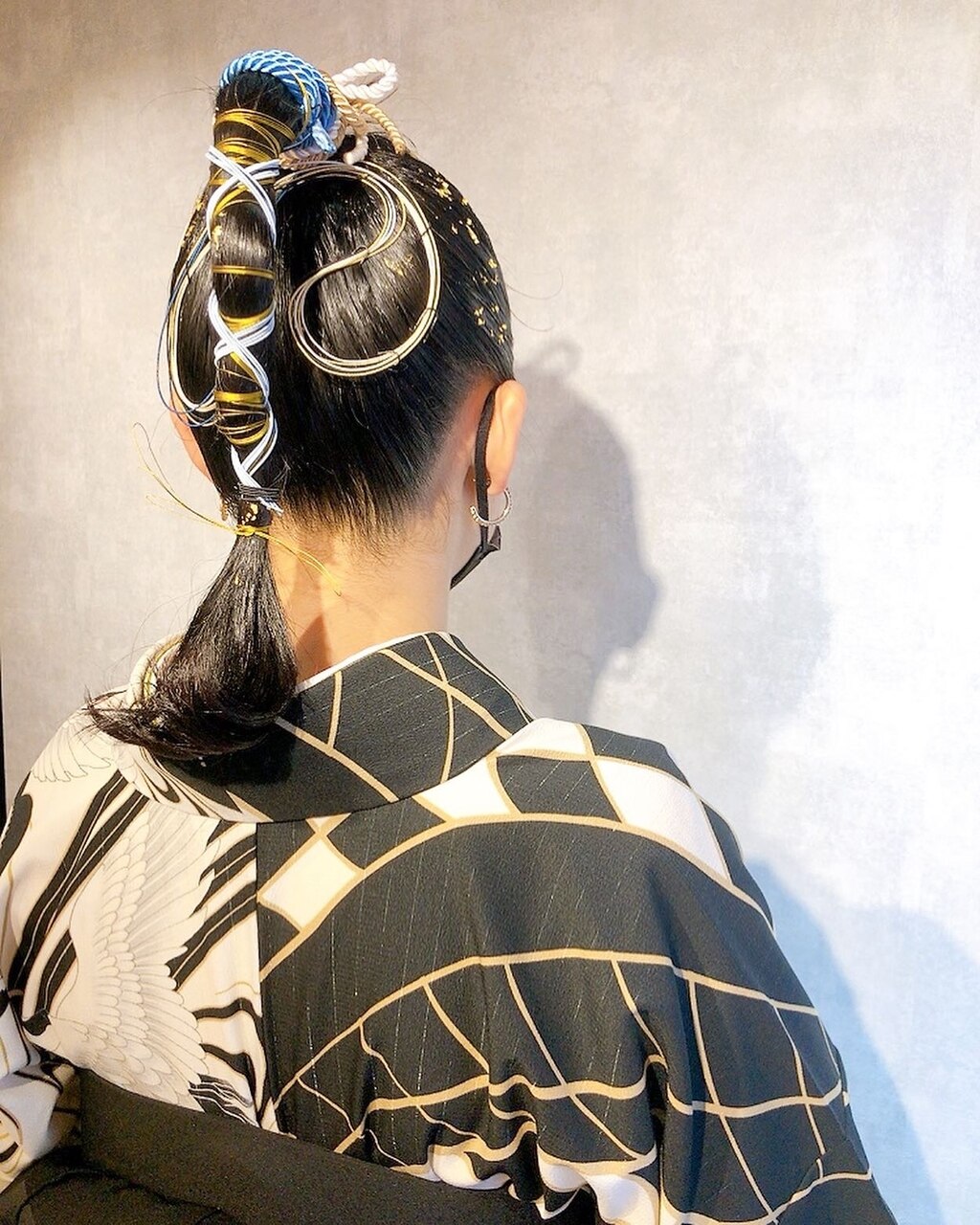 ピシッと水引きアレンジ【みのり】