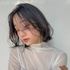 伸ばしかけのくびれボブ