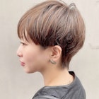 20代30代40代大人可愛いスッキリひし形小顔ショート#吉祥寺