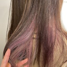 インナーカラー×ピンクパープル