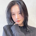 シースルーブラックロブレイヤー_ラベンダーカラー_8393